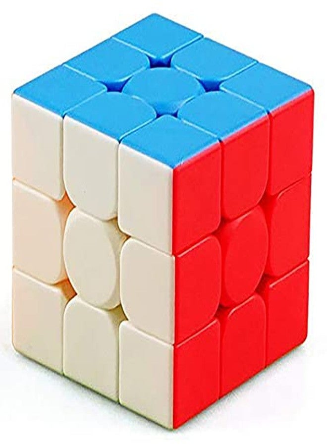 HAWKISTER مكعب هوكيستر مويو إم إف جيه إس ميلونغ 3 سي 3×3×3 مكعب سحري عالي السرعة بدون ملصقات (مكعب موفانغ جياوشي 3×3 للفصول الدراسية)، حجم 55 مم، للأطفال - Image 3